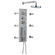 Cifial Techno M3 Dual Control Complete Shower System with Optional Valve
