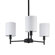 Lights Up! Walker 4 Light Chandelier with Drum Shade