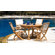 Three Birds Casual Teak Chelsea Riviera 4 Piece Dining Set