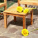 Three Birds Casual Newport Low Square Side Table