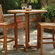 Three Birds Casual Oxford 36" Round Bar Table