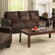 Hokku Designs Townsend and Leatherette Sofa