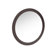 Hokku Designs Newbury Wall Mirror in Red Cocoa