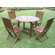 International Caravan Complete 5 Piece Dining Set