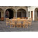 Caluco LLC Teak 9 Pc Dining Set