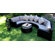 Caluco LLC Half Round Pond 7 Piece Sectional Deep Seating Group with Cushions