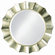 Howard Elliott Corona Mirror with Silver Finish