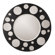 Howard Elliott Encore Round Mirror