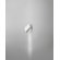 Vibia Alpha Wall Sconce in Satin Nickel and White Lacquer