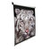 Elite Screens MaxWhite Manual Series Business / Education Manual Pull Down - 85" Diagonal in White Case