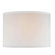 Lite Source Drum Lamp Shade in Off White