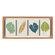 Graham & Brown Floating Leaves Framed Print Art - 12" X 28"