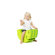 bObles Tumbling Elephant in Lime Green
