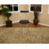 American Heritage Alliance Stool in Silver with Black Vinyl