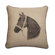 Thomas Paul Horse 18" x 18" Pillow in Java