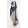 Thomas Paul Baleen Linen Scarf in Indigo