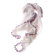Thomas Paul Pom Pom Solid Scarf in Cream / Lavender