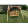 Moon Valley Rustic Lawn Porch Swing with Stand