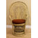 Hospitality Rattan Peacock Rattan Fabric Arm Chair