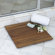 Infinita Corporation Le Spa 24" Square Teak Floor and Shower Tile in Oiled Finish