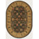Couristan Royal Kashimar Cypress Garden Black Rug