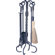 Uniflame Corporation 4 Piece Ring Swirl Hand Bronze Fire Tool Set