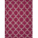 Jaipur Rugs Maroc Medium Magenta Geometric Rug