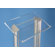 AmpliVox Sound Systems Contemporary Aluma Acrylic Lectern