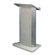 AmpliVox Sound Systems Gray Granite Lectern with Satin Anodized Aluminum