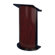 AmpliVox Sound Systems Jewel Mahogany Lectern with Black Anodized Aluminum