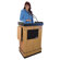 AmpliVox Sound Systems Multimedia Computer Lectern