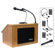 AmpliVox Sound Systems EZ Folding Lectern with Carrying Case