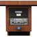 AmpliVox Sound Systems Executive Adjustable Height Sound Column Lectern