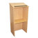 AmpliVox Sound Systems One-Piece Full-Height Stand-Up Lectern without Sound