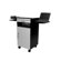 AmpliVox Sound Systems Multimedia Work Station in Black and Gray