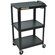 AmpliVox Sound Systems Cart in Black