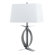 Cal Lighting Cecina Metal Table Lamp in Chrome/Metallic Bronze