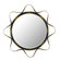 Cal Lighting Lorca Metal Mirror with Beveled Glass in Metallic/Dark Bronze