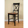 Comfort Decor Contemporary X Back Counter Height Chair