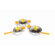 BergHOFF International Sheriff Duck Stainless Steel 6-Piece Cookware Set