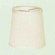 Living Well Cream Dupioni Drum Shade