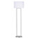 Kenroy Home Duet Floor Lamp in Brushed Steel