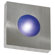 Kenroy Home Burst Square Outdoor Wall Sconce in Polished Aluminum
