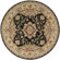 Nourison Nourison Black/Tan Rug