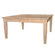 International Concepts Unfinished Wood Java Coffee Table
