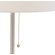 Fangio Lighting Table Lamp in Brushed Steel