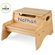 KidKraft Personalized Step N' Store Stool in Natural