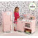 KidKraft Pink Retro Kitchen & Refrigerator