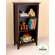 KidKraft Avalon Three-Shelf Bookcase in Espresso