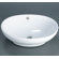 Ronbow Oval Ceramic Vessel Sink with Overflow in White